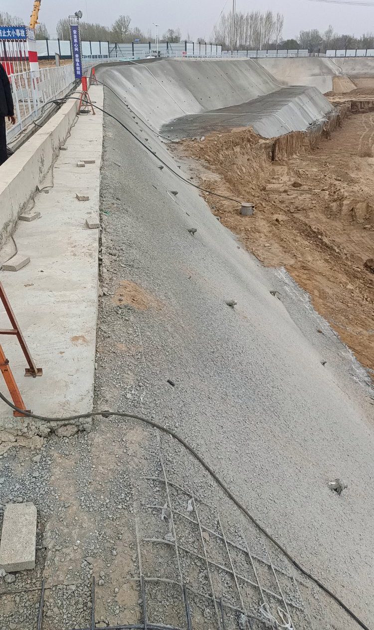 长治城区挂网喷浆